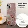 Funda para Teléfono Película de Cobertura Total Flor de Perla Rosa Suave Manzana 18Pro Comercio Exterior al por Mayor Iphone17Pro