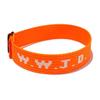 WWJD/WWJD pulsera de muñeca con estampado jacquard de letras, pulsera de muñeca deportiva unisex, correa de mano
