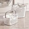 Cesta de Almacenamiento para el Hogar Suministros para Dormitorio Ropa Sucia Ropa Artículos Varios Juguetes Cesta de Almacenamiento para Snacks Tienda Pequeña Diaria