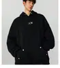 Nueva Sudadera con Capucha de Terciopelo Comercio Exterior para Hombre Letra Holgada Casual Simple Versátil Sudadera con Capucha Transfronteriza Estilo de Hombre