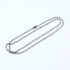Cadena de eslabones de metal de hierro de 2.4 mm Cadena de eslabones de onda de hierro pintada Etiqueta de conexión de hebilla Colgante Cadena para joyería DIY Accesorios Venta al por mayor