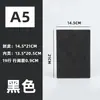 Caderno A5 em Couro PU Macio com Logo Personalizado, Presente Publicitário Simples, Caderno B5 Executivo com Capa de Couro, A6 Feito Sob Medida
