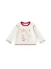 Ropa para Niños Youbao Nueva Camiseta de Manga Larga para Niñas Estampada para Primavera y Otoño, Camiseta Interior para Niños Pequeños, Top Interior para Bebé