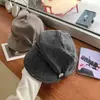 Boina Vintage Plissada Estilo Japonês Nuvem para Mulheres, Roupa de Outono e Inverno, Estilo Artístico, Boina Emagrecedora, Chapéu Slouchy da Moda