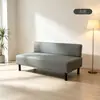 Sofá largo sencillo, asientos de cabina montados en la pared, banco de descanso para tienda de ropa, silla de espera comercial, sofá sin brazos para vestíbulo