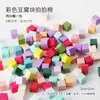 Pinza de Esponja para Uñas con Cuatro Garras de Acero Inoxidable para Recoger Piedras Preciosas, Circonitas y Diamantes; Bloque de Esponja Multifuncional