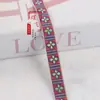 Fita Jacquard Cruzada em Forma de Diamante de 1,5cm para Têxteis Domésticos, Decorações de Janela, Decoração de Roupas, Acessórios de Renda DIY Feitos à Mão