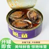 Abalón enlatado frasco de 100 g, comida cocinada picante lista para comer, plato popular de mariscos en línea, fabricante