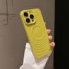 Patrón de onda tridimensional avanzado para la funda del teléfono Apple 16promax, lente iPhone 15 todo incluido 14 anticaída 13