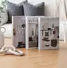 Decoración del hogar minimalista nórdico libros falsos para casas modelo, hoteles, villas, mesas de centro y decoraciones de exhibición