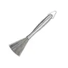 Cepillo para ollas de acero inoxidable 304, especial para cocina, mango largo, artefacto para lavar ollas, alambre de acero inoxidable, cepillo para lavar ollas para el hogar, no suelta fibras