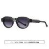 Gafas de sol retro ovaladas europeas y americanas nuevas para 2026 para hombre, Gafas de sol de alta gama con protección solar para mujer, Marco pequeño de moda que hace que la cara parezca más pequeña