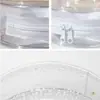 Bolsa de Paseo para Muñeca de Algodón, Bolsa Redonda Transparente Colgante para Muñeca, Juguete de Peluche 12 cm, Bolsa de Almacenamiento para Caminar del Bebé