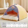 Casa para perro, tienda de campaña cálida de invierno, cama para mascotas para todas las estaciones, casa de lujo estilo villa, proporciona una sensación de seguridad, cama para dormir para gatos, venta al por mayor para ventas transfronterizas