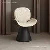 Cadeira Rotativa para Penteadeira de Luxo Leve Cadeira de Lazer Cadeira de Jantar Estilo Celebridade da Internet de Ponta Banco para Maquiagem Doméstica Cadeira de Jantar Moderna Simples