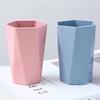 Taza para gárgaras de paja de trigo nuevo color, Taza diaria para cepillarse los dientes en casa, Taza de agua de alto valor de color, Taza para lavar en dormitorio