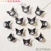 Joyería para arte de uñas de dibujos animados Kulomi Jade Perro Canela Zorro pequeño Oso Kitty Gato Calcomanía para uñas DIY Decoración de resina al por mayor