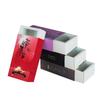 Caja de embalaje para té personalizada, tarjeta blanca, tarjeta negra, cajón de color, caja extraíble para regalo de té, caja de regalo abatible personalizada