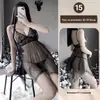Perspectiva Rede conjugada oca para desfrutar de lingerie sexy rasgada, tamanho grande, tentação sexy, meias de arquivo aberto