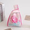 Bolso de Mano para Mujer del Festival del Bote del Dragón Panda, Bolso Cubo Tejido, Estilo Coreano y Japonés Versátil, Bolso Tote Casual, Bolsa para el Almuerzo, Lindo y Divertido
