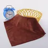Toalla Transfronteriza de Fibra Ultra Fina, Engrosada 25*25cm Absorbente Lisa Cuadrada Pequeña, Fabricante de Toallas Cuadradas Específicas para Cocina