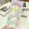 Clip para el Cabello de Niña con Malla de Lentejuelas Perladas de Colores Dulces Flor de Perla Pinza para Flequillo de Estudiante de Primaria Linda
