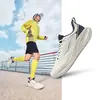 Hongxing Erke Mingou 3 Zapatos Negros para Correr Primavera Nuevos Zapatos Deportivos Juveniles Zapatos Ligeros para Correr de Suela Suave Zapatos para Hombre