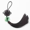 Artesanato Estilo Chinês Decoração Feng Shui para Casa Fivela Ping An Jade Sintético Nó Chinês Pingente Pequeno Atacado