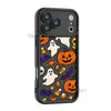 La popular funda para iPhone 17 de Amazon con temática de Halloween de calabaza y fantasma, una funda protectora única y elegante