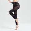 Pantalones Moldeadores para Mujer Delgados de Noche Presión de Tres Secciones Calcetines para Dormir Delgados Negros Nueve Puntos Pantalones Abdominales Slim K03