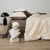 Juego de cama de lujo ligero de 60 piezas de Tencel de Lanjing, sábana de verano de seda helada para dormir al aire libre, funda de edredón, juego de cama de tres piezas
