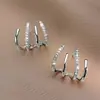 Aretes Nuevos Populares Estilo Coreano de Cuentas de la Fortuna, Tachuelas Versátiles Simples y Elegantes, Joyería para Orejas Mismo Estilo de Transmisión en Vivo al por Mayor