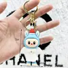 Llavero de Muñeca Labubu Navideño Transfronterizo Caja Sorpresa Colgante Llavero Labubu Accesorios Caja Sorpresa Colgante Navideño