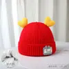 Gorros de Lana para Bebés Recién Nacidos y Niños Pequeños, Gorros de Punto Lindos y Cálidos de Invierno para Niños y Niñas, Gorros Infantiles de Nuevo Estilo Coreano