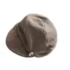 Boina Vintage Plissada Estilo Japonês Nuvem para Mulheres, Roupa de Outono e Inverno, Estilo Artístico, Boina Emagrecedora, Chapéu Slouchy da Moda