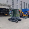 Escavadeira de esteira HT35 para exportação para a Rússia, escavadeira de construção com cabine, miniescavadeira para valas e trituração