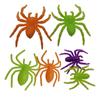 Araña Pequeña 2022 Nuevo Color Falso Halloween Rayado Navidad Dibujos Animados Juguete 2-3cm