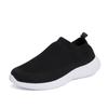 Sapatos masculinos respiráveis de verão para casal esportes casuais elásticos de malha Meias Sapatos