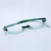 Gafas de Media Montura Cosplay Hatsune Miku Ins Estilo Japonés Bidimensional Anime Gafas con Montura Verde Degradado 16º Aniversario Hatsune