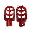 Pedal de Pie Antideslizante CNC Modificado para Motocicleta Neutra Pedal de Pie para Vehículo Eléctrico Todoterreno Adecuado para Honda Crf50 Xr70