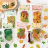 Poesía de Azúcar Planta Hoja Serie Naturaleza "Una Hoja Conoce el Otoño" Paquete de Pegatinas Material para Diario INS 40 Piezas 6 Diseños
