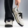 Dropshipping Tela Retro Velcro Grueso Suela Zapatos de Entrenamiento Alemanes para Hombre Estilo Otoño 2026 Cómodos Versátiles para Exteriores Casuales Zapatos Deportivos