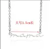 Venta Caliente Transfronteriza Acero Inoxidable Letra Inglesa Mama Cadena de Clavícula Simple Collar para Mamá Regalo del Día de la Madre Hecho a Mano