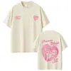 Omarcourtzprimeramusa Camiseta de Merchandise da Turnê do Álbum Moda Hip-Hop para Homens e Mulheres Camiseta Casual de Verão