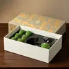 Moji Antiguo Juego Completo de Juego de Té Caja de Regalo Juego de Té Verde de Bambú Juego Juego para Sala de Té Antigua Juego Completo de Juego de Tapa y Tazón