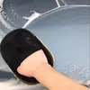 Guantes de lana acolchados de doble cara para lavar el coche, guantes de limpieza para coche, guantes para encerar el coche, guante de pata de oso para limpiar el coche, herramientas de limpieza
