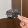Pente de Cabelo Princesa Invisível Acessório de Cabelo 2026 Novo Estilo Pente Reverso Grampo de Cabelo Franja Fofa Sem Costura Grampo Lateral para Mulheres