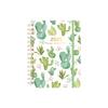 Plan inglés de floración completa de 25 años este cuaderno de espiral cuaderno semanal A5 cuaderno diario de registro de aprendizaje