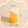 Bol para Comida de Bebé Resistente a Alto Boro, Apto para Cocinar al Vapor, con Tapa, Bol para Bebé, Recipiente Hermético de Almacenamiento, Caja de Conservación de Vidrio, Recipiente para Comida de Bebé