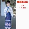 Vendas Diretas da Fábrica Roupa de Saia com Rosto de Cavalo para Crianças Meninas Cultura Chinesa Hanfu Estilo Chinês Traje Antigo Meninos e Meninas Terno Tang